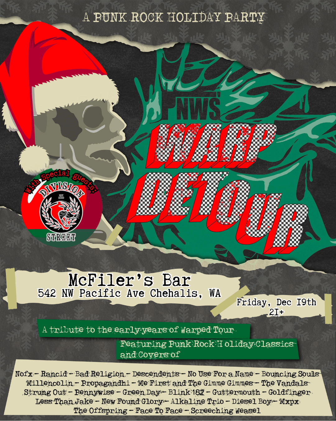 Warp Detour at McFiler's Bar and Restaurant on December 19, 2025